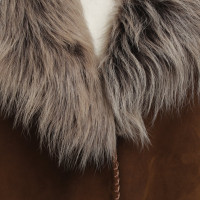Arma Manteau de fourrure en marron
