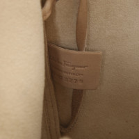 Salvatore Ferragamo Handbag Leather in Beige