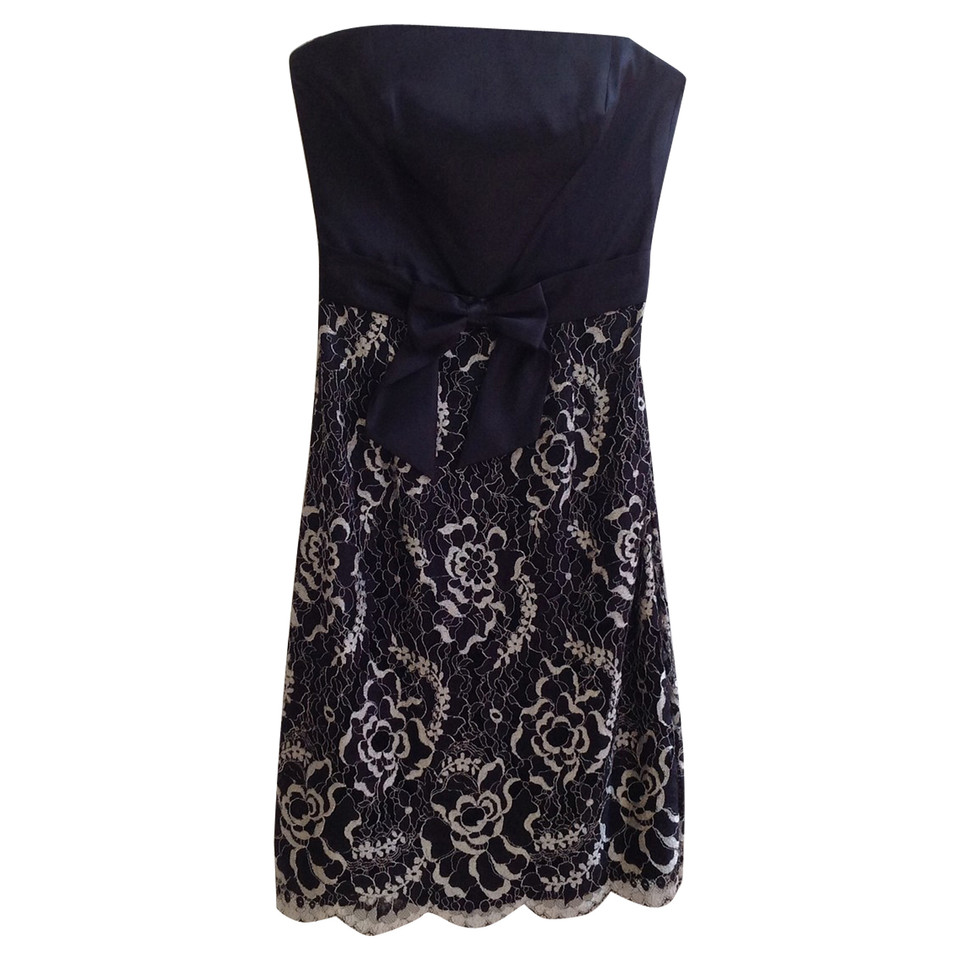 Escada Bustier dress with lace