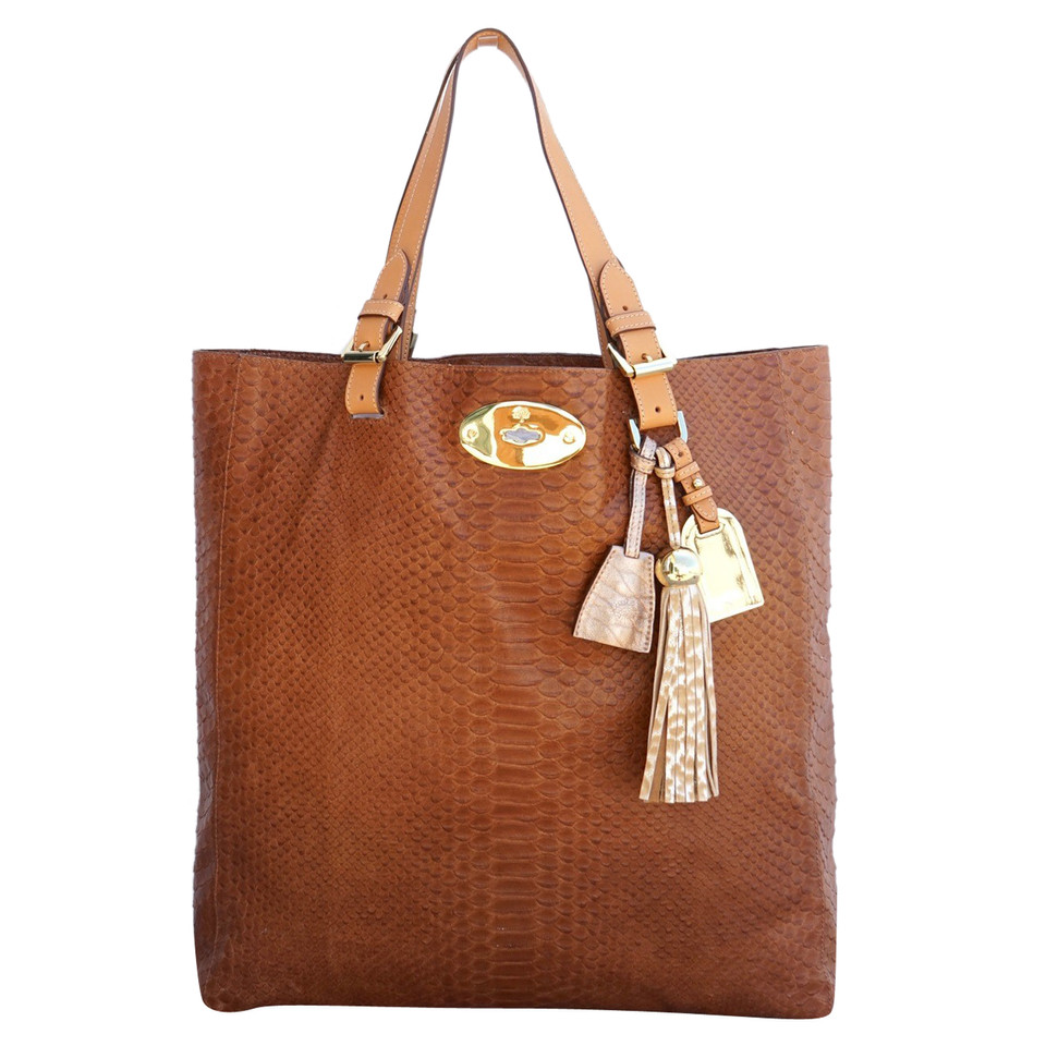 Mulberry Handtas Leer in Bruin