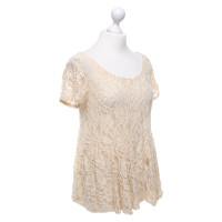 Ganni top with lace