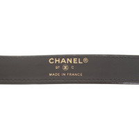 Chanel lakleder riem