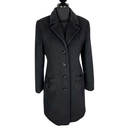 Rocco Barocco Jacket/Coat Wool in Black