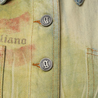 John Galliano Denim jacket with Printmix