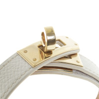 Hermès Bracelet/Wristband Leather in White