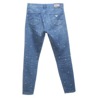 Armani Jeans with star embroidery