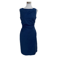 Windsor Kleid aus Baumwolle in Blau