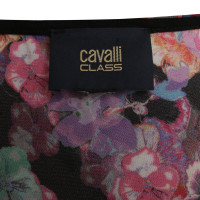Roberto Cavalli Tunika mit floralem Print
