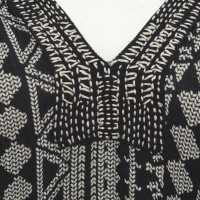 Velvet Tunic with pattern