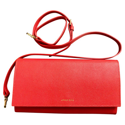 Anine Bing Clutch Bag in Red