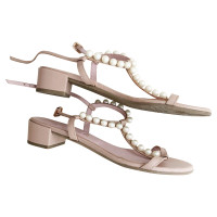 Pretty Ballerinas Sandals Leather in Nude