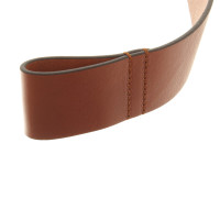 Iris & Ink Leather belt in brown