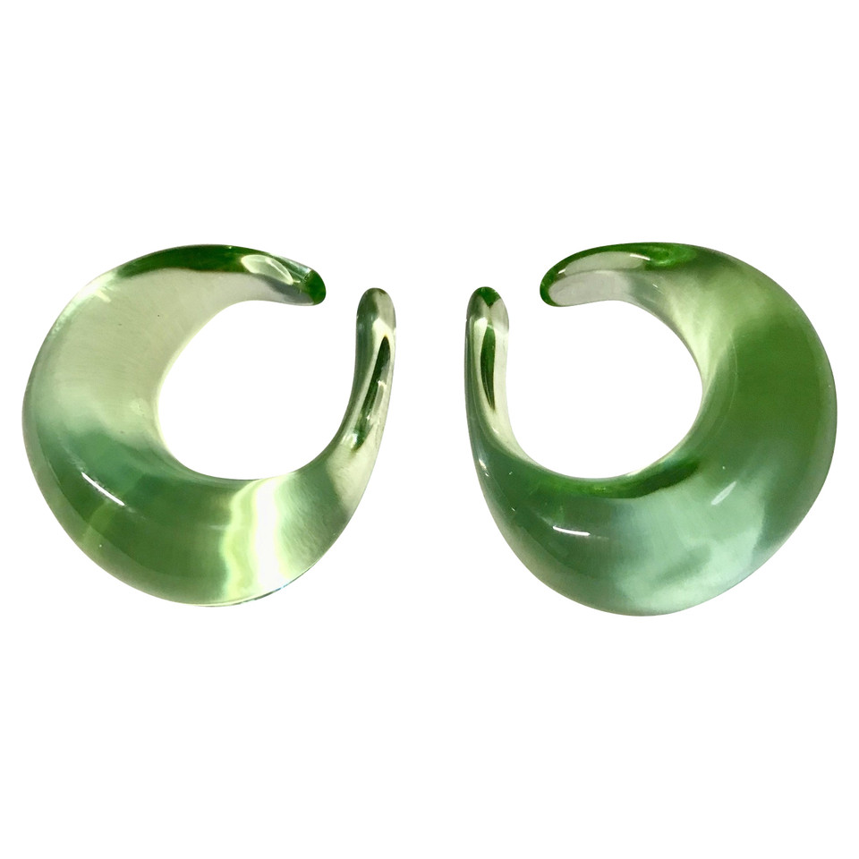 Baccarat Earring in Green