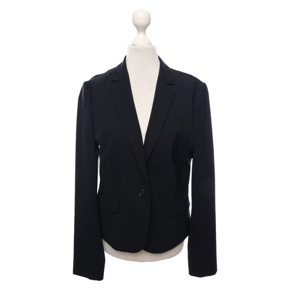 Hugo Boss Blazer aus Wolle in Blau