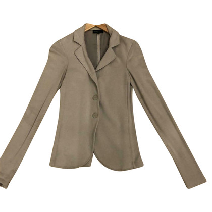 Emporio Armani Jacket/Coat Viscose in Beige