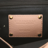 Strenesse Handbag Leather in Nude