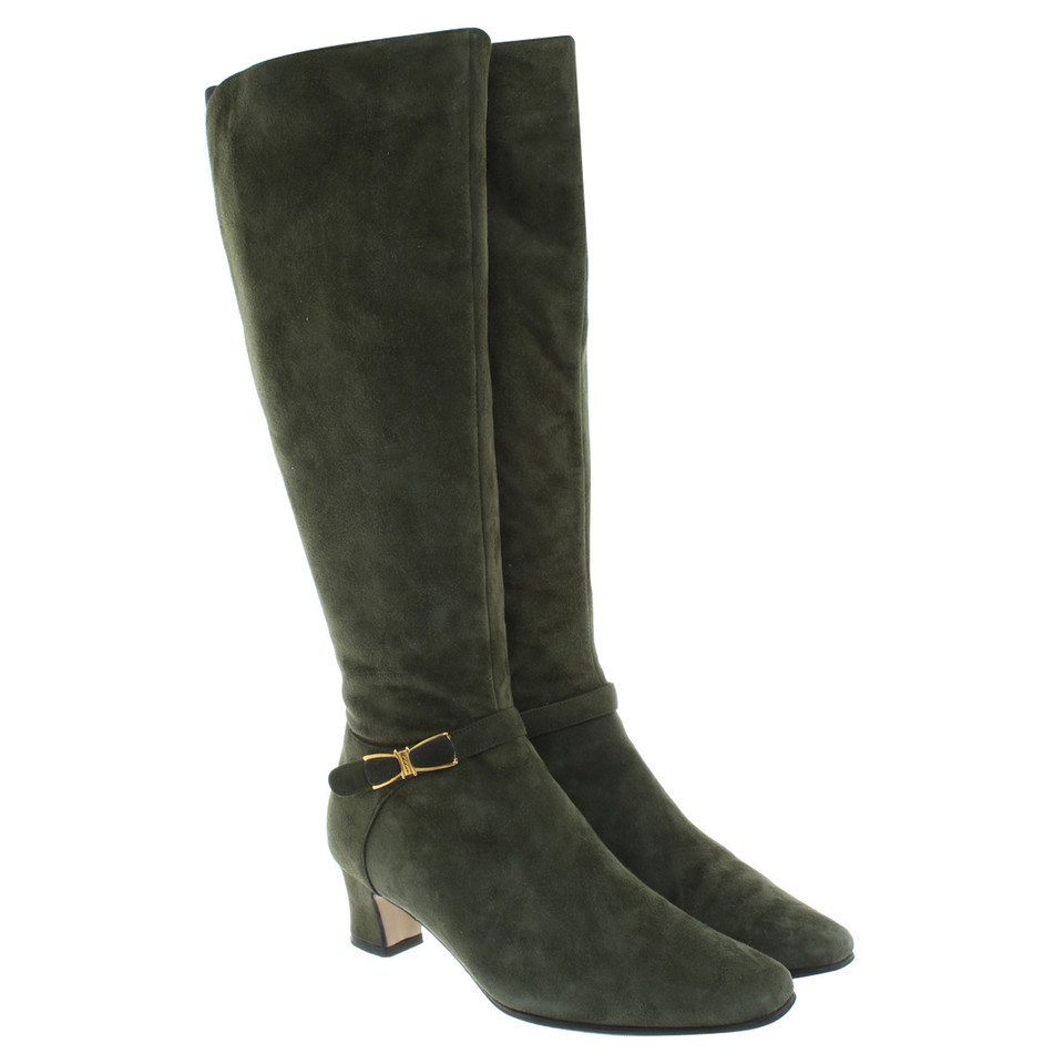 Bally Boots in green
