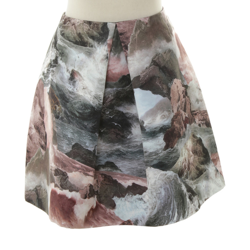 Carven skirt with print motif