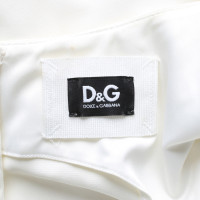 Dolce & Gabbana Kleid in Creme