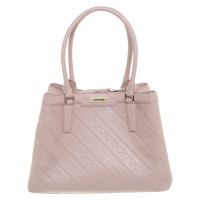 Moschino Love Shopper Leather in Pink