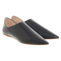 Acne Slipper/Ballerinas aus Leder in Blau