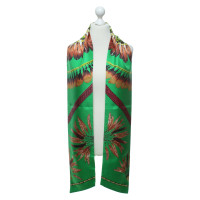 Hermès Schal/Tuch aus Seide in Grün