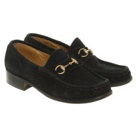 Gucci Chaussons/Ballerines en Daim en Noir