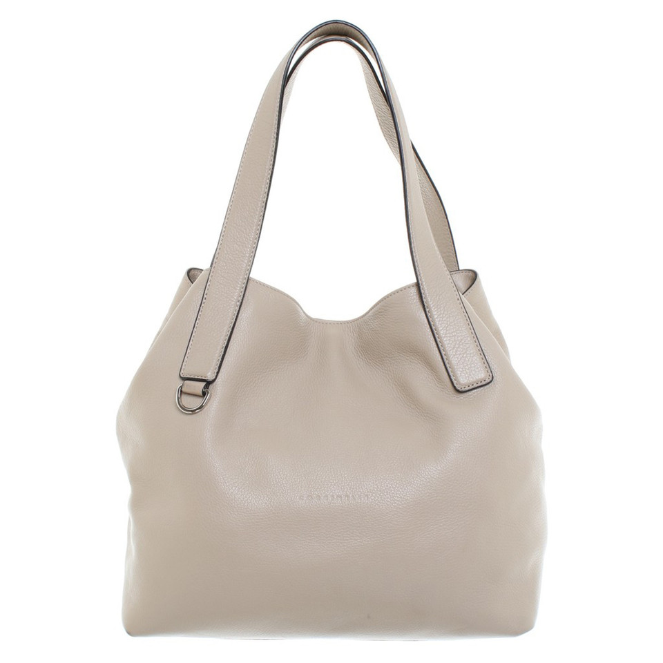 Coccinelle Leather handbag in beige