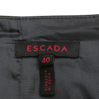 Escada skirt in dark gray
