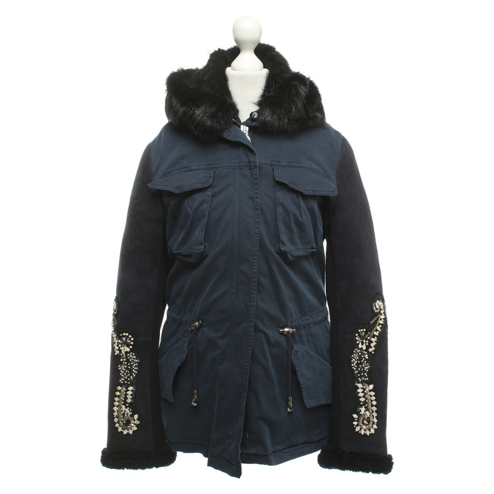 Altre marche Progetto Foce - cappotto in blu scuro