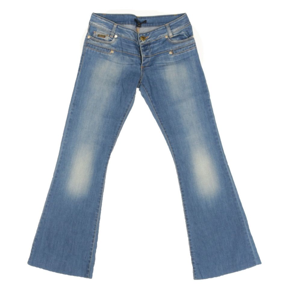 Elisabetta Franchi Jeans en Coton en Bleu