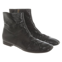 Tomas Maier Ankle boots Patent leather in Black