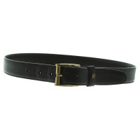 Aigner Leather belt in black