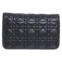 Christian Dior Promenade Clutch Leer in Zwart