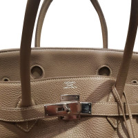 Hermès Birkin Bag 40 Leather in Beige