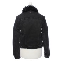 7 For All Mankind Denim jacket with lambskin