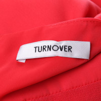 Turnover Jurk in het rood
