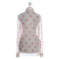 Dolce & Gabbana Blouse with rose pattern