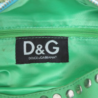 D&G Hand bag in green and blue