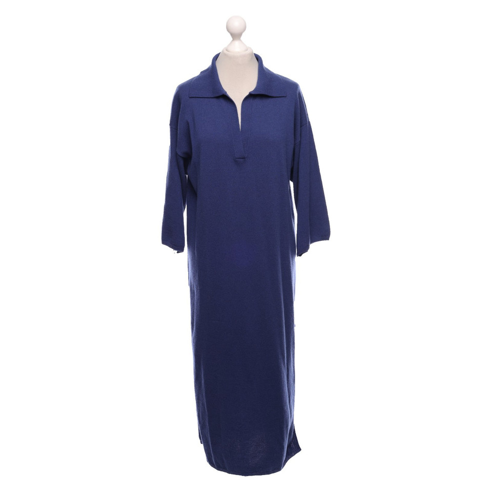Incentive! Cashmere Kleid aus Kaschmir in Blau