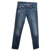 7 For All Mankind jeans vernietigd