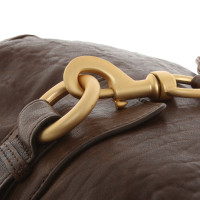 Hugo Boss Handtasche aus Leder in Braun