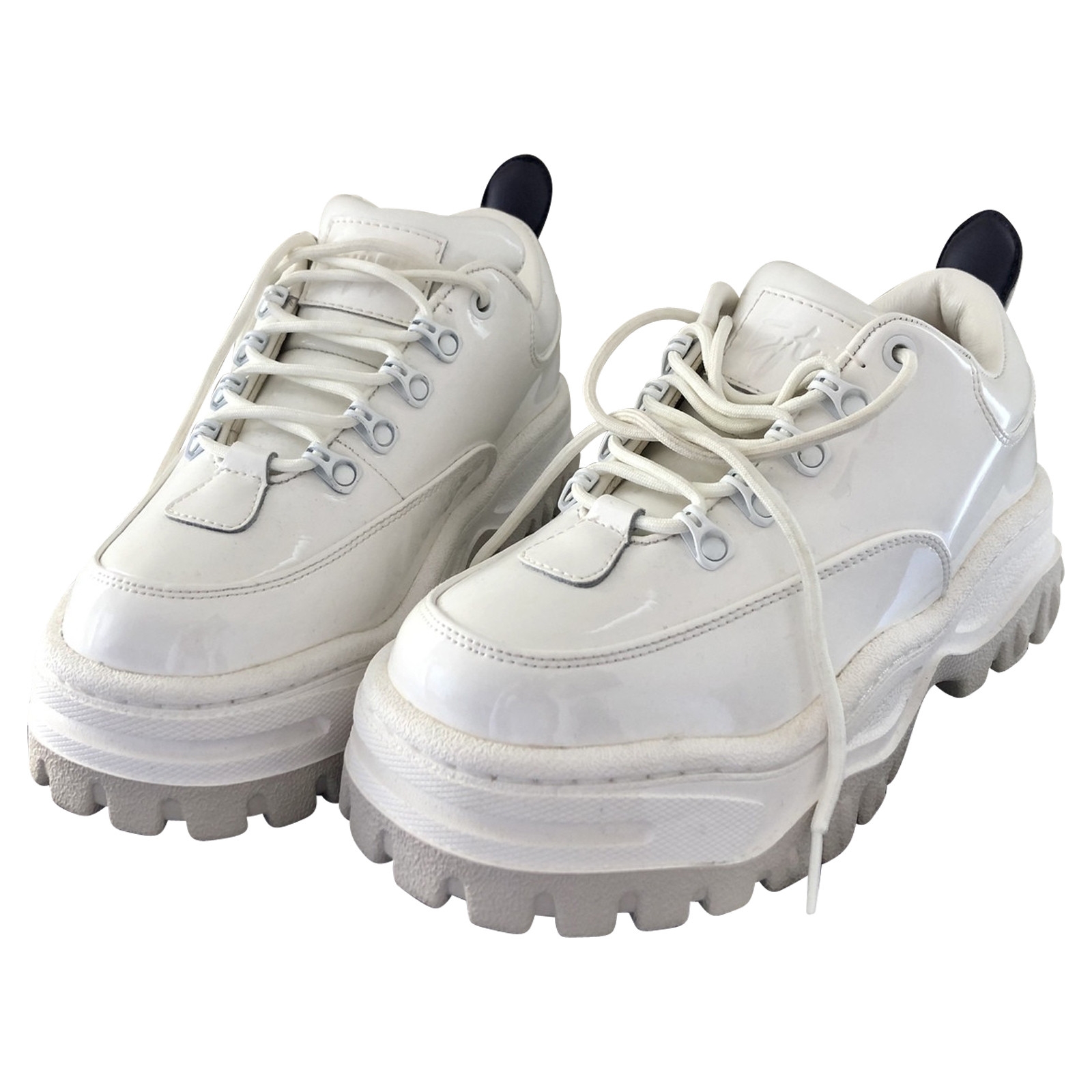 Eytys Trainers Leather in White - Second Hand Eytys Trainers Leather in  White buy used for 199€ (4351268)