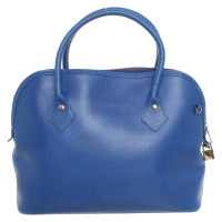 Mcm Handbag Leather in Blue