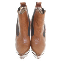 Alexander McQueen Ankle boots in Brown