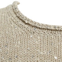 Bruno Manetti Knit sweater in beige