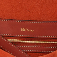 Mulberry Umhängetasche aus Leder in Orange