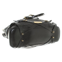 Burberry ''Gosford Bridle Black Leather Hobo Bag''