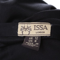 Issa Robe en soie noire