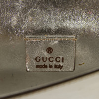 Gucci Silberfarbene Clutch